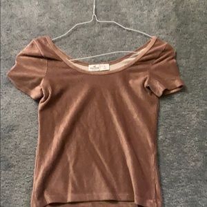 Cropped Pink Nude Top